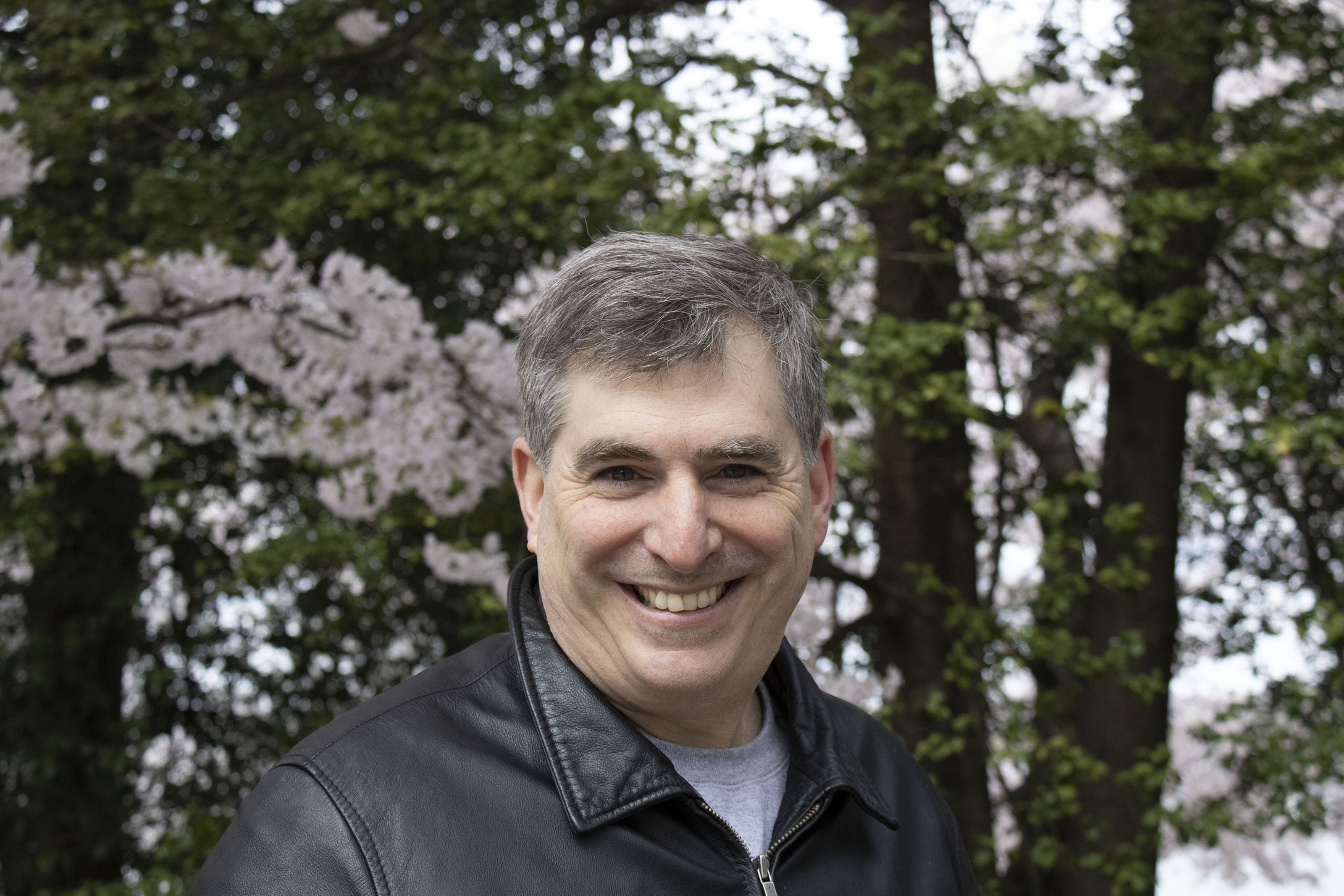 Dad at Cherry Blossoms